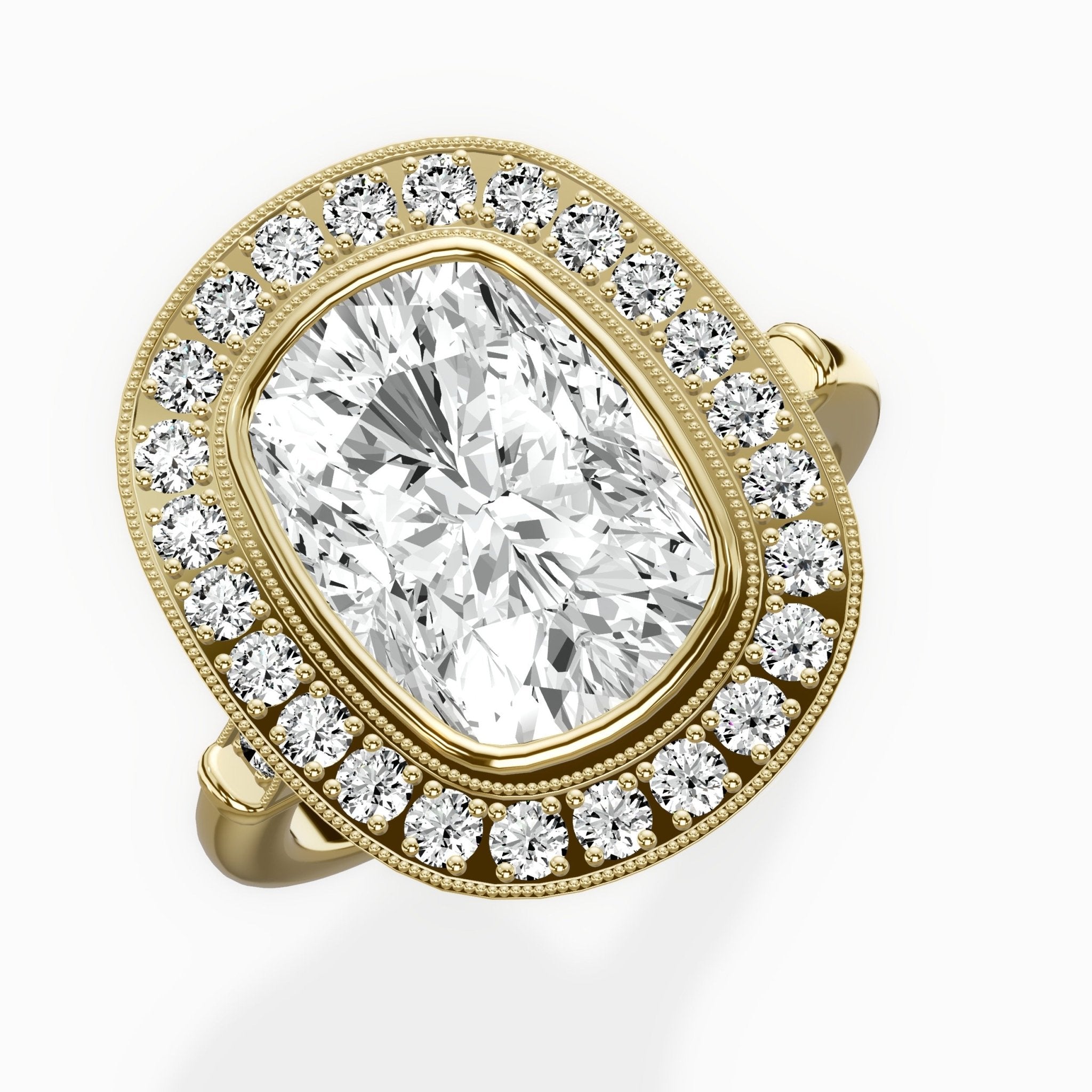 Miami Vintage Style Engagement Ring - The Better Diamonds