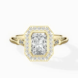 Miami Vintage Style Engagement Ring - The Better Diamonds