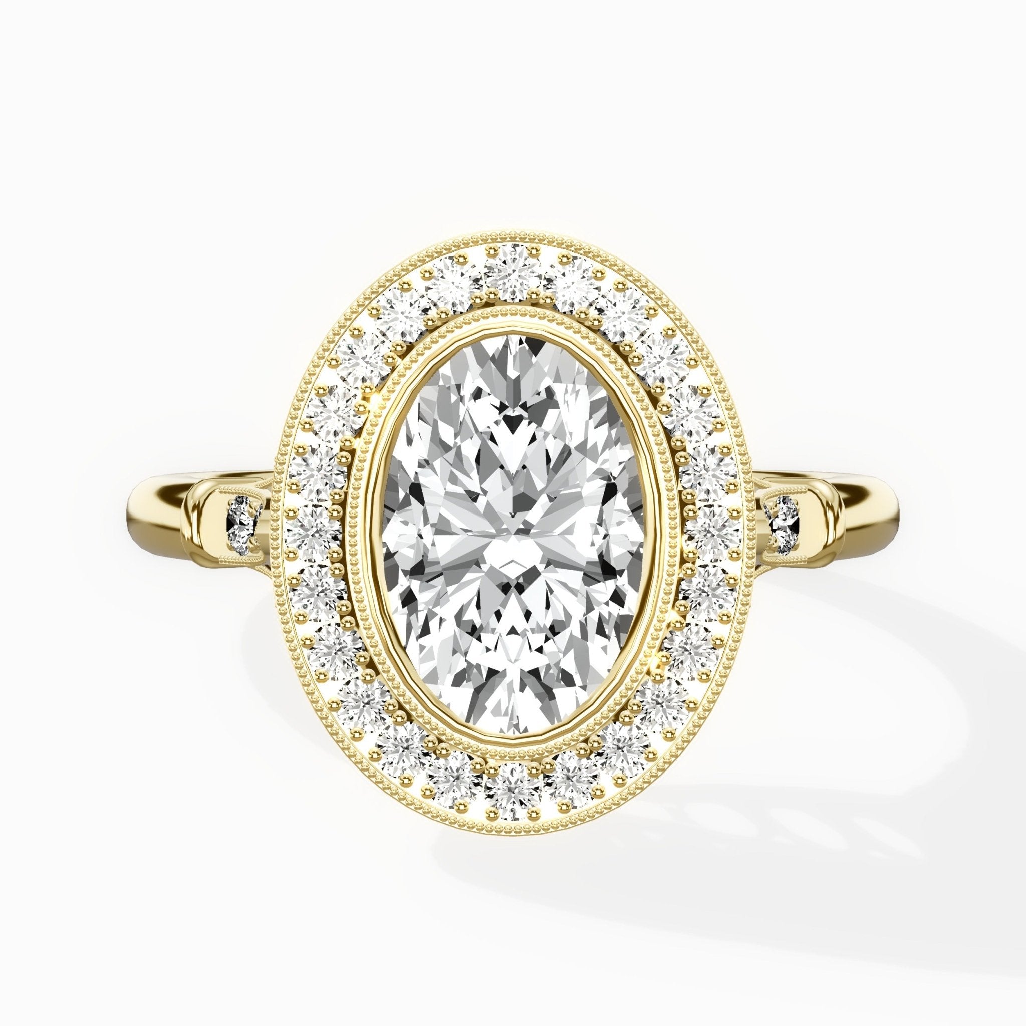 Miami Vintage Style Engagement Ring - The Better Diamonds