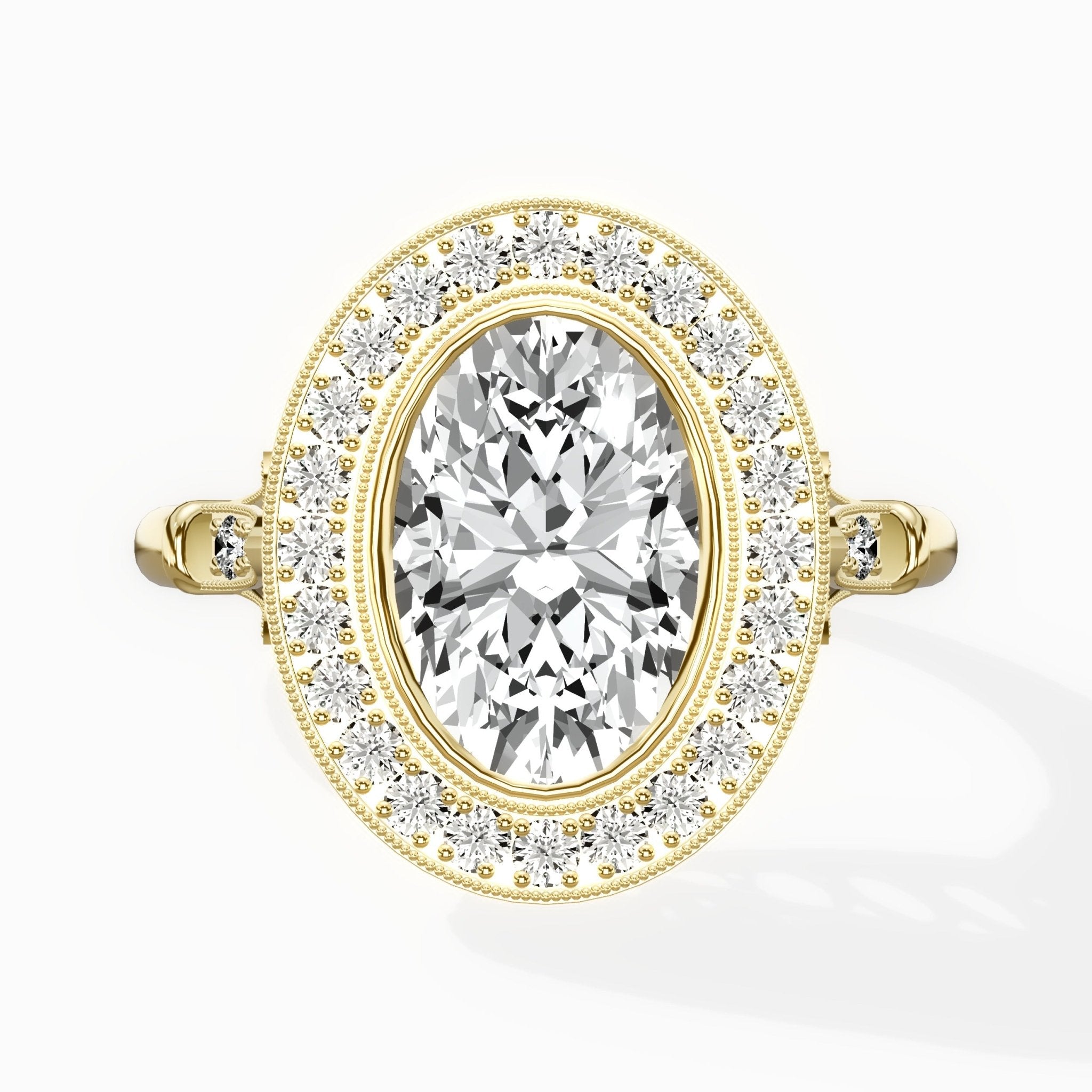 Miami Vintage Style Engagement Ring - The Better Diamonds