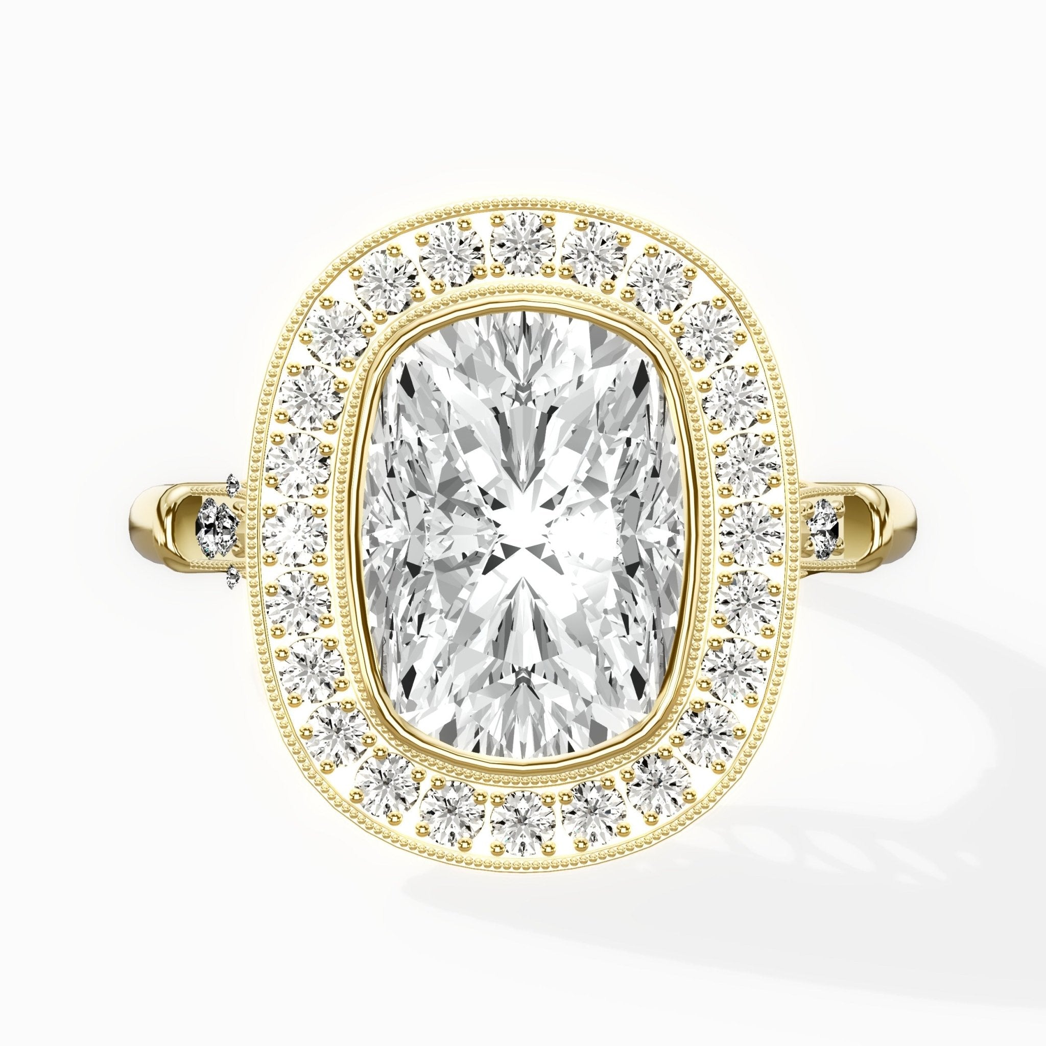 Miami Vintage Style Engagement Ring - The Better Diamonds