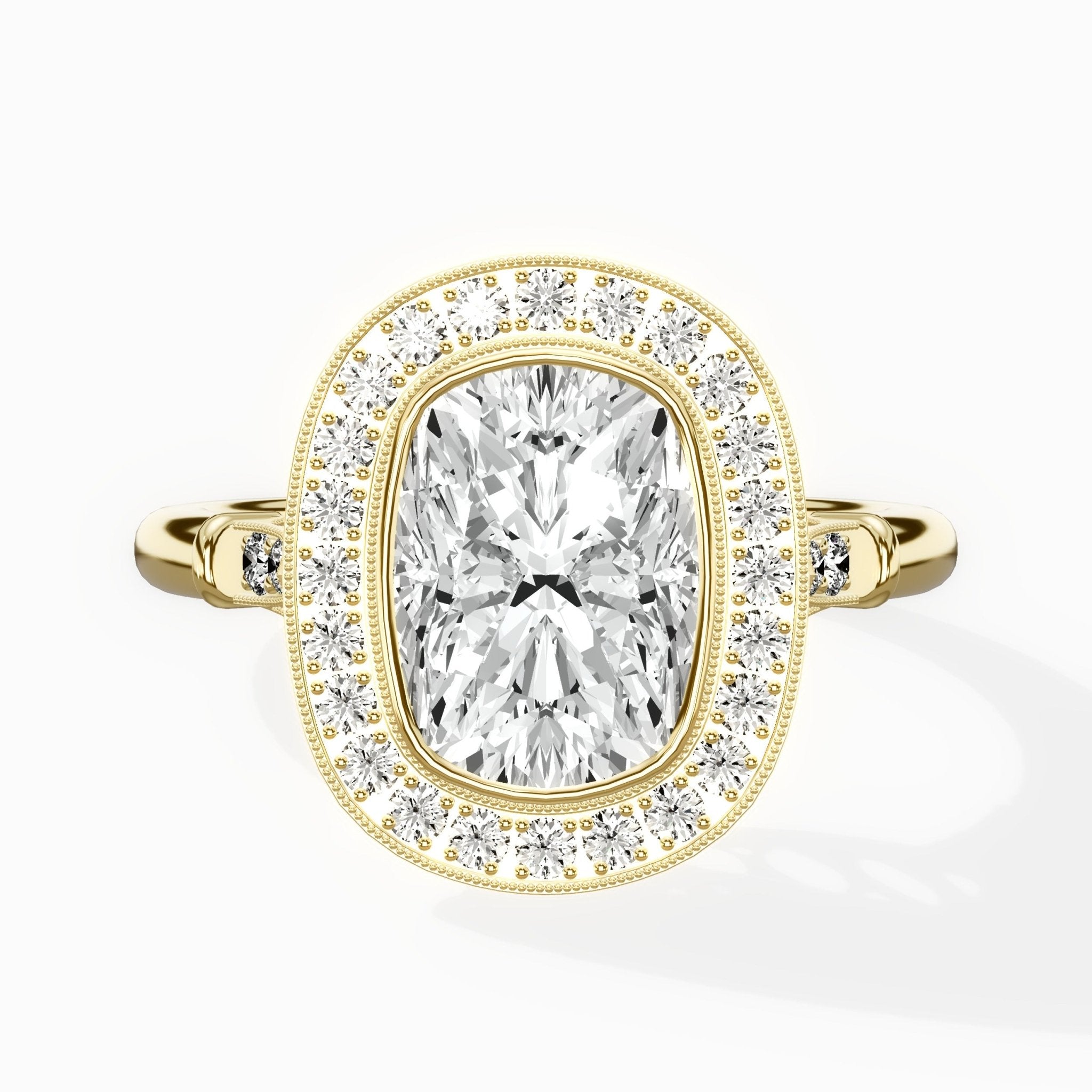 Miami Vintage Style Engagement Ring - The Better Diamonds