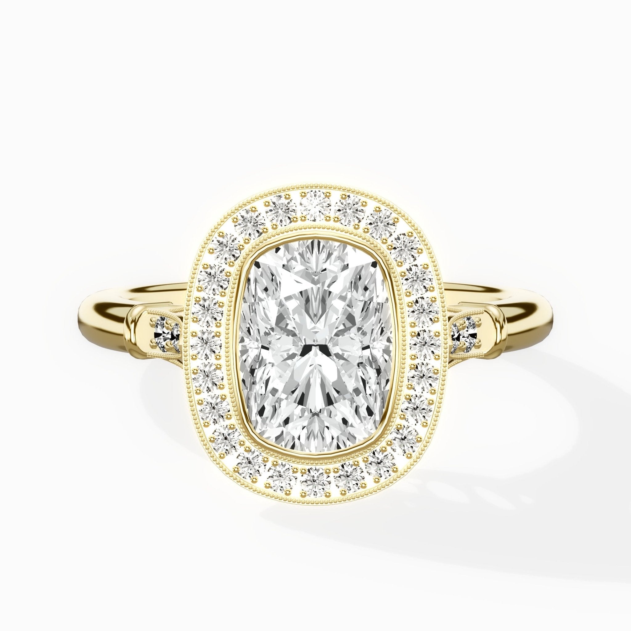 Miami Vintage Style Engagement Ring - The Better Diamonds