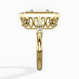 Miami Vintage Style Engagement Ring - The Better Diamonds