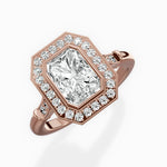 Miami Vintage Style Engagement Ring - The Better Diamonds