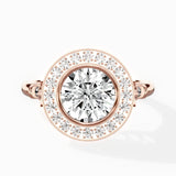Miami Vintage Style Engagement Ring - The Better Diamonds