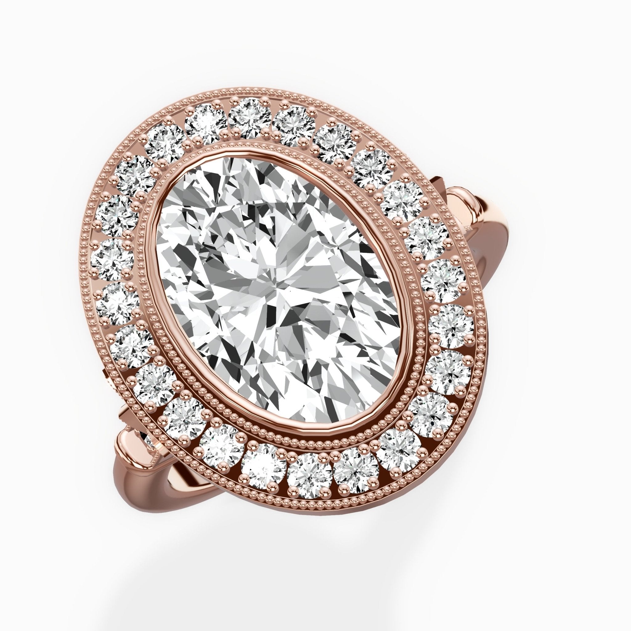 Miami Vintage Style Engagement Ring - The Better Diamonds