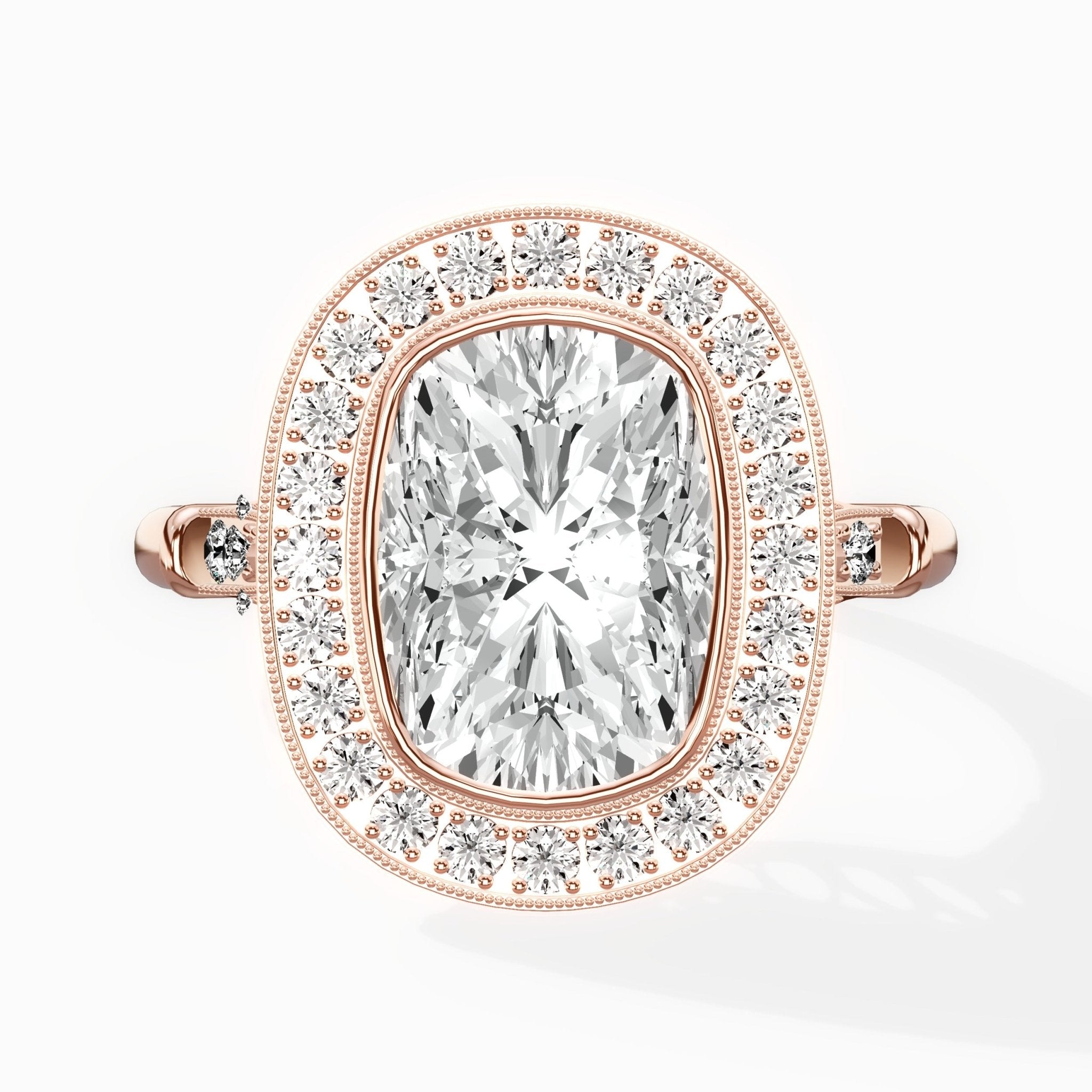 Miami Vintage Style Engagement Ring - The Better Diamonds