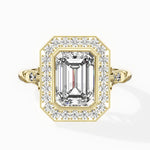 Miami Vintage Style Engagement Ring - The Better Diamonds