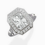 Miami Vintage Style Engagement Ring - The Better Diamonds