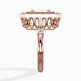 Miami Vintage Style Engagement Ring - The Better Diamonds