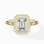 Miami Vintage Style Engagement Ring - The Better Diamonds