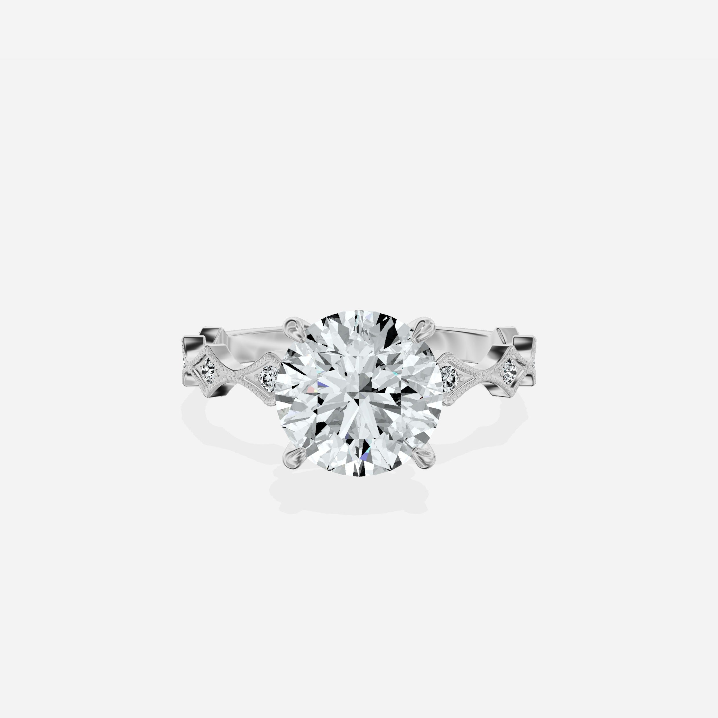 Timeless Solitaire Engagement Ring