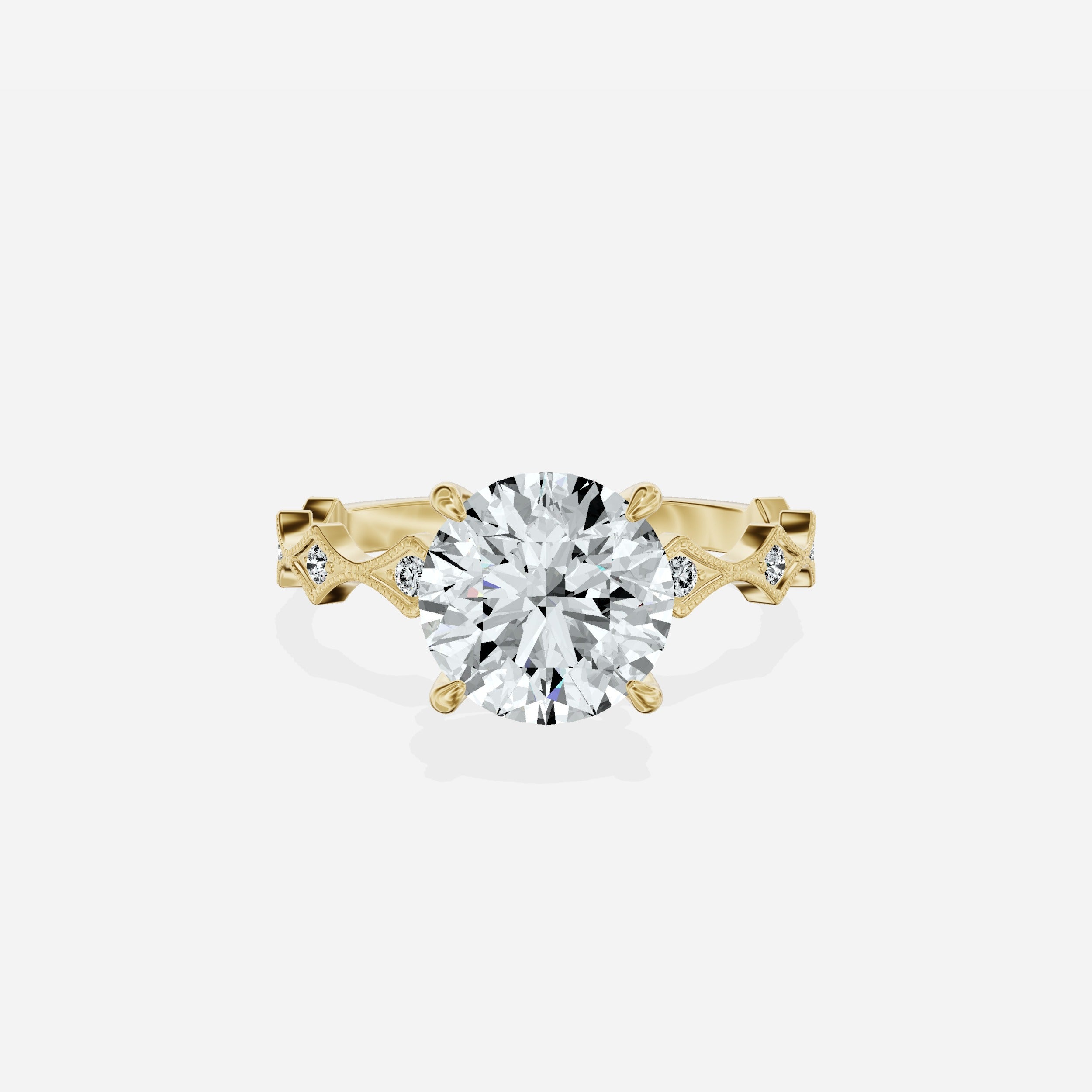 Timeless Solitaire Engagement Ring