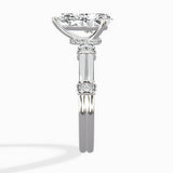 Ornate Six Prong Vintage Solitaire Ring Engagement Ring - The Better Diamonds