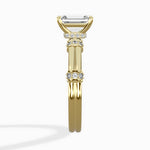 Ornate Six Prong Vintage Solitaire Ring Engagement Ring - The Better Diamonds