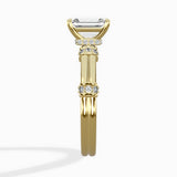 Ornate Six Prong Vintage Solitaire Ring Engagement Ring - The Better Diamonds
