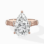 Ornate Six Prong Vintage Solitaire Ring Engagement Ring - The Better Diamonds