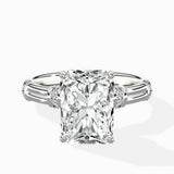 Ornate Six Prong Vintage Solitaire Ring Engagement Ring - The Better Diamonds