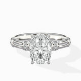 Ornate Six Prong Vintage Solitaire Ring Engagement Ring - The Better Diamonds