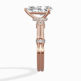 Ornate Six Prong Vintage Solitaire Ring Engagement Ring - The Better Diamonds