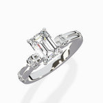 Ornate Six Prong Vintage Solitaire Ring Engagement Ring - The Better Diamonds