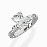 Ornate Six Prong Vintage Solitaire Ring Engagement Ring - The Better Diamonds
