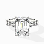 Ornate Six Prong Vintage Solitaire Ring Engagement Ring - The Better Diamonds