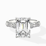 Ornate Six Prong Vintage Solitaire Ring Engagement Ring - The Better Diamonds