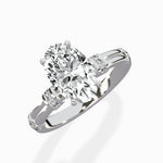 Ornate Six Prong Vintage Solitaire Ring Engagement Ring - The Better Diamonds