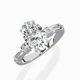 Ornate Six Prong Vintage Solitaire Ring Engagement Ring - The Better Diamonds