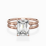 Parallel Bands Engagement Ring - The Better Diamonds