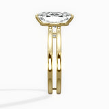 Parallel Bands Engagement Ring - The Better Diamonds
