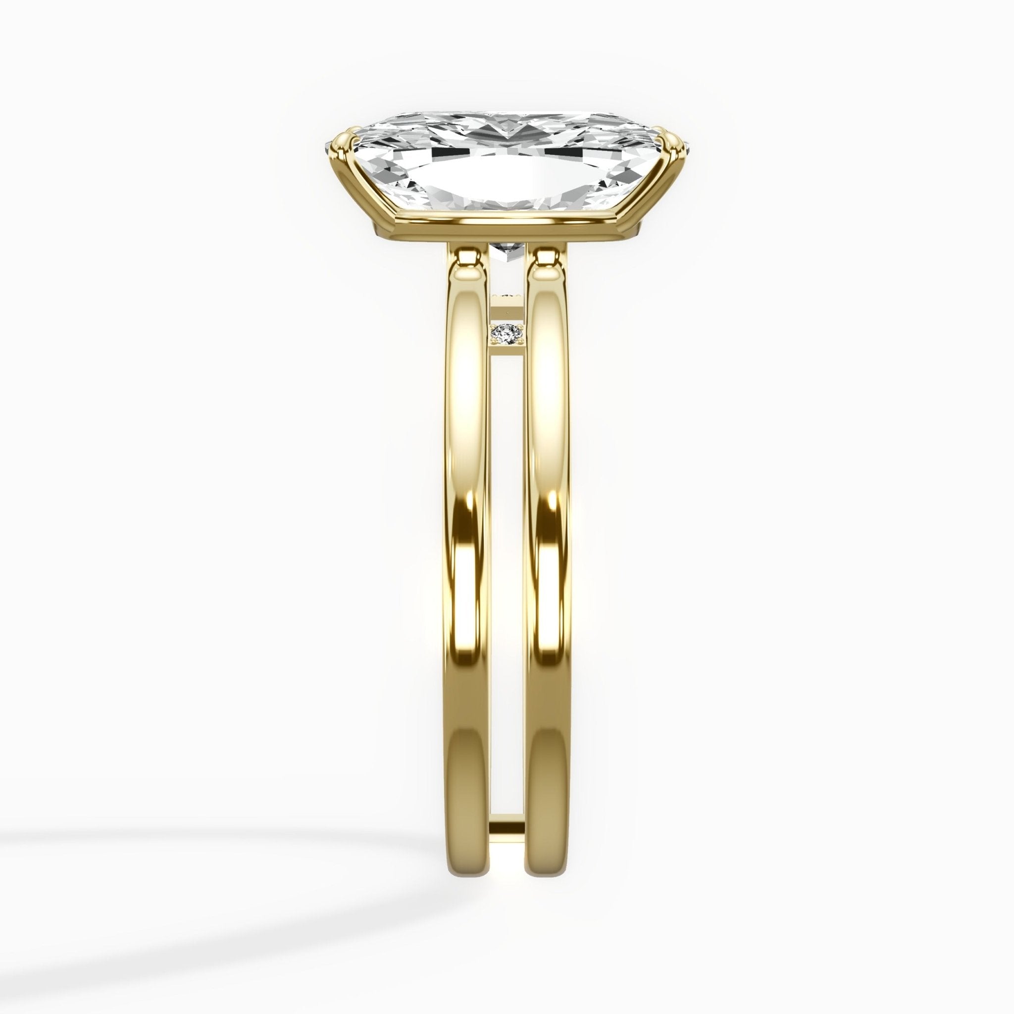 Parallel Bands Engagement Ring - The Better Diamonds