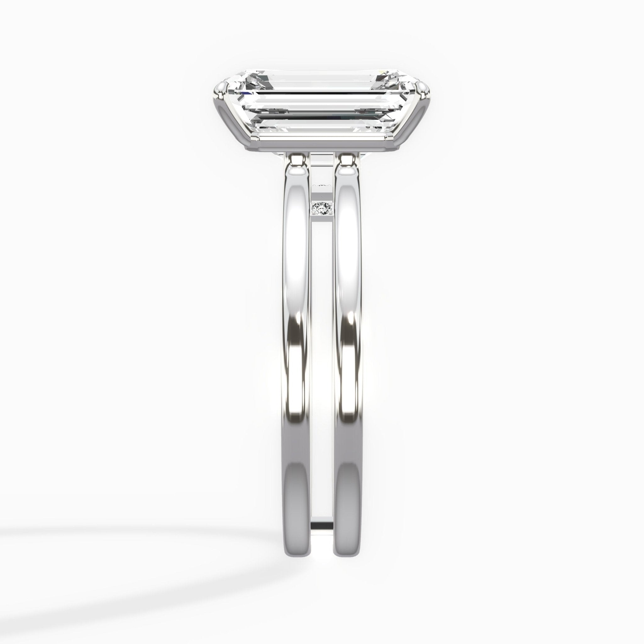 Parallel Bands Engagement Ring - The Better Diamonds