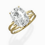 Parallel Bands Engagement Ring - The Better Diamonds