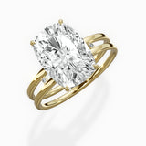 Parallel Bands Engagement Ring - The Better Diamonds