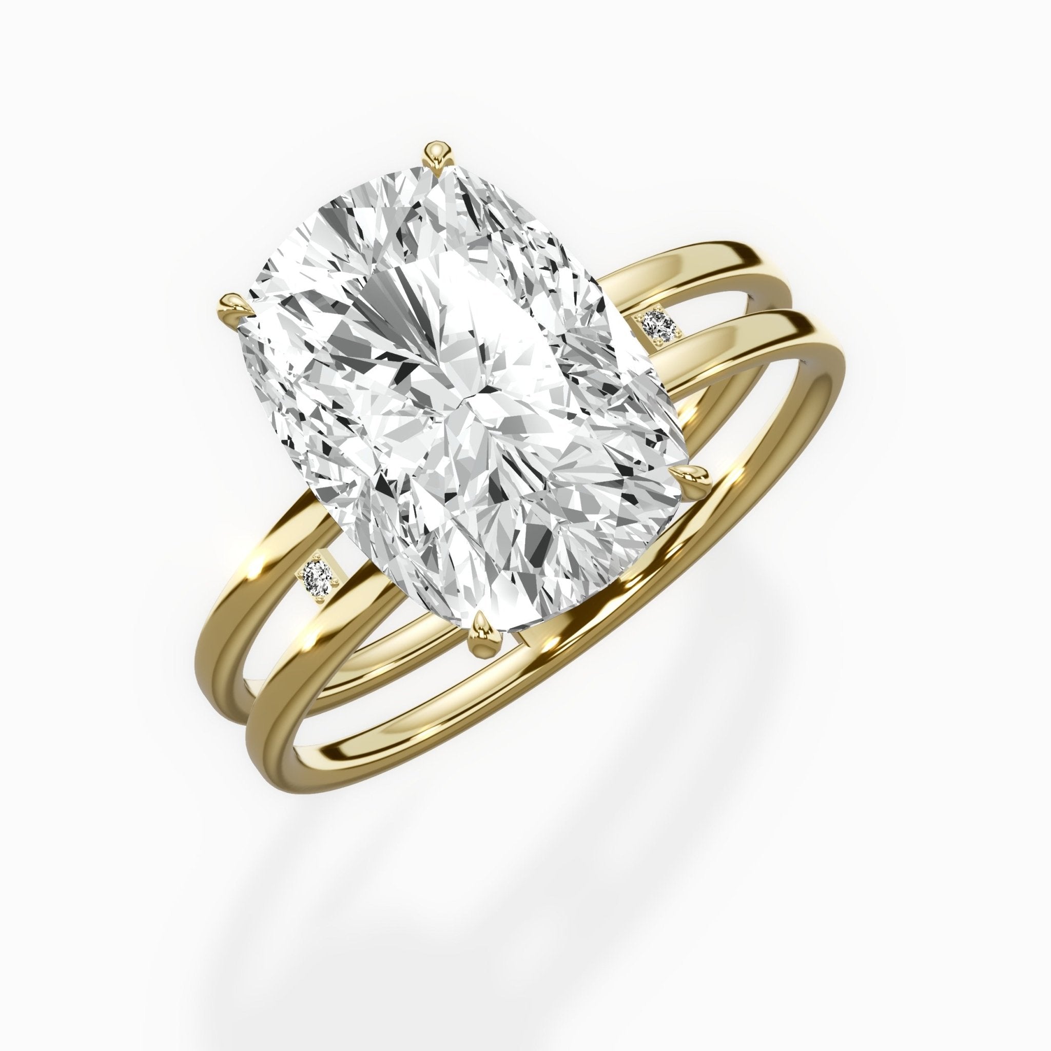 Parallel Bands Engagement Ring - The Better Diamonds
