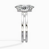 Parallel Bands Engagement Ring - The Better Diamonds