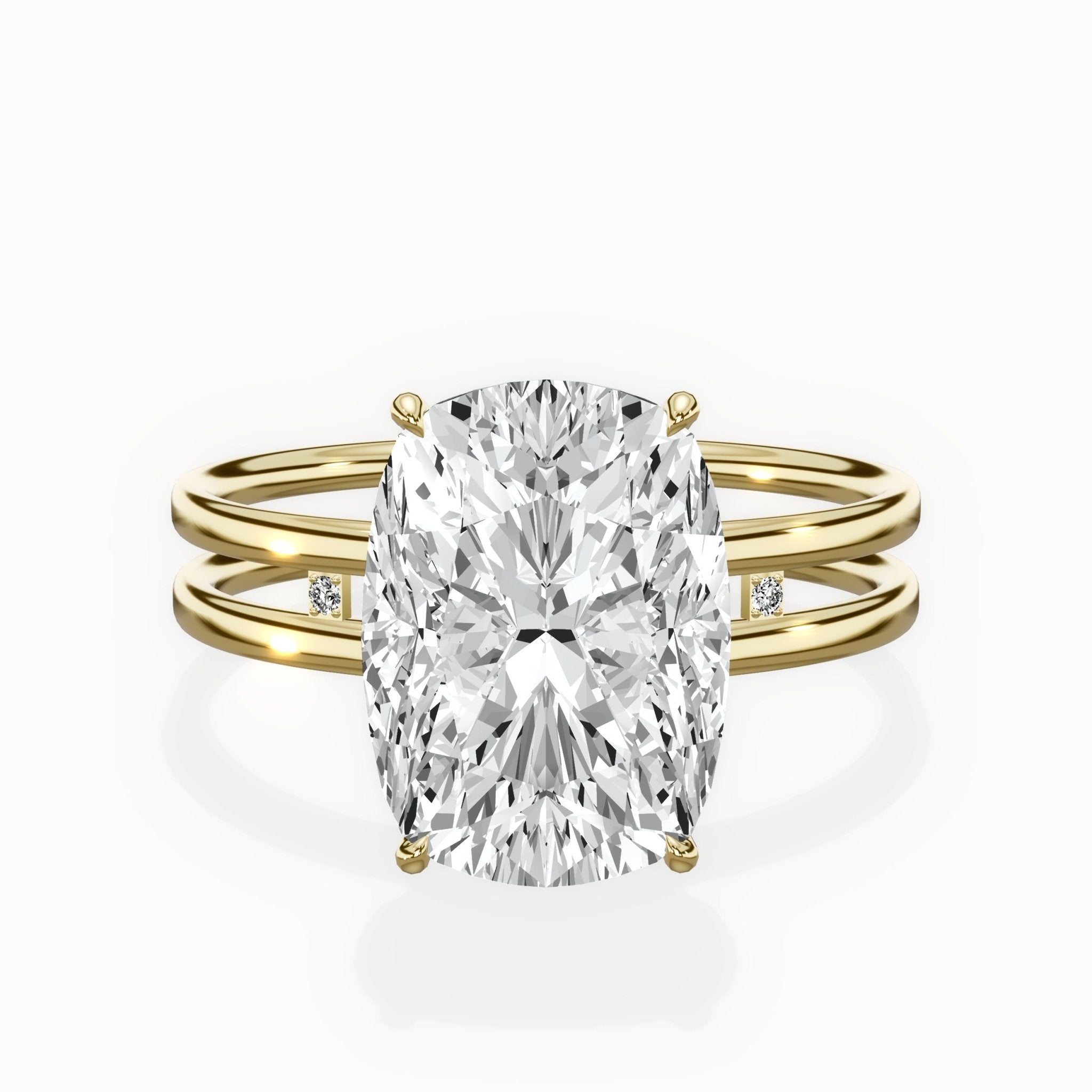 Parallel Bands Engagement Ring - The Better Diamonds