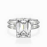 Parallel Bands Engagement Ring - The Better Diamonds