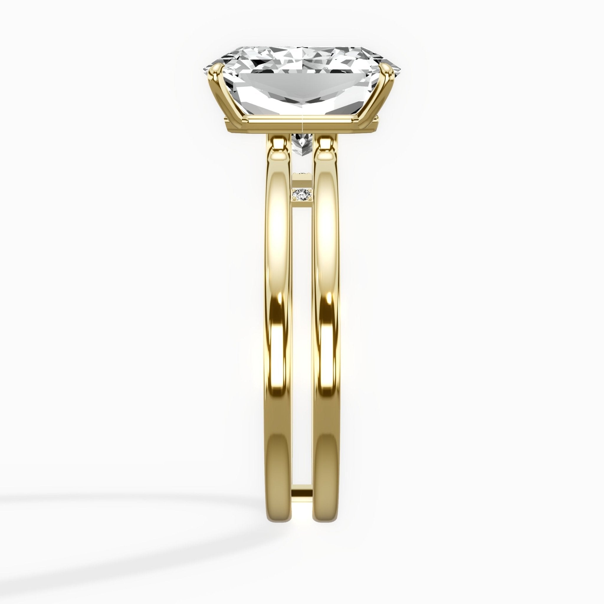 Parallel Bands Engagement Ring - The Better Diamonds