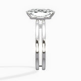Parallel Bands Engagement Ring - The Better Diamonds