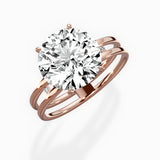 Parallel Bands Engagement Ring - The Better Diamonds