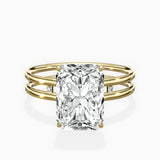 Parallel Bands Engagement Ring - The Better Diamonds