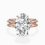 Parallel Bands Engagement Ring - The Better Diamonds