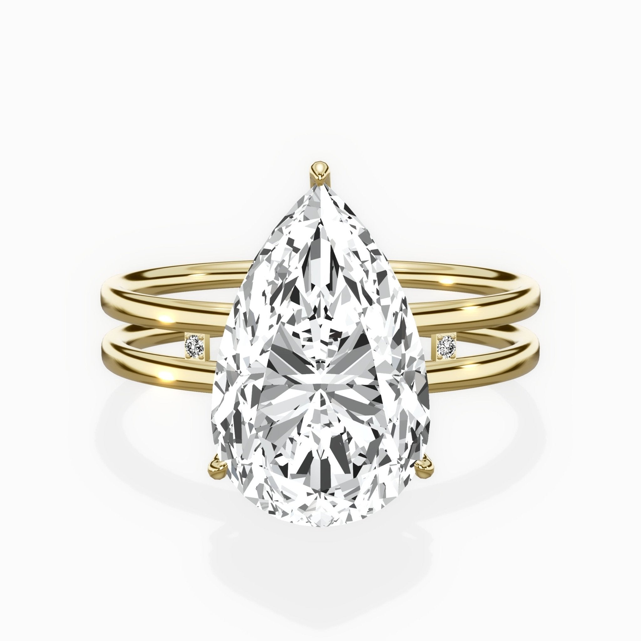 Parallel Bands Engagement Ring - The Better Diamonds