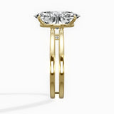 Parallel Bands Engagement Ring - The Better Diamonds