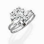 Parallel Bands Engagement Ring - The Better Diamonds