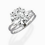 Parallel Bands Engagement Ring - The Better Diamonds